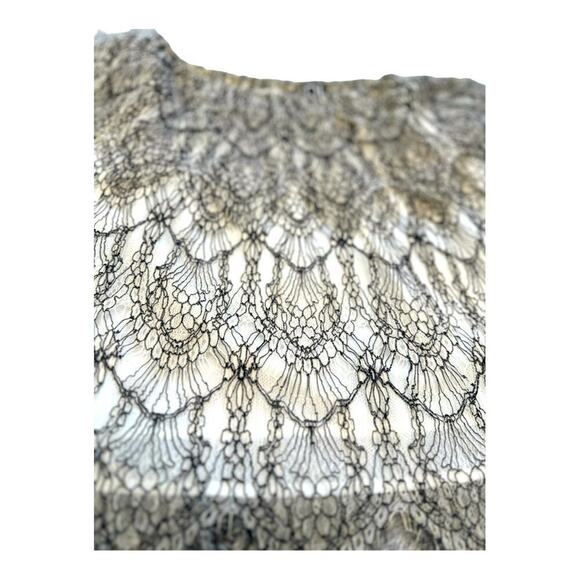 Daily Look - Women's Off Shoulder Lace Blouse Size Small - Picture 10 of 12